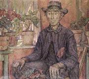 Robert Reid The Old Gardener oil painting artist